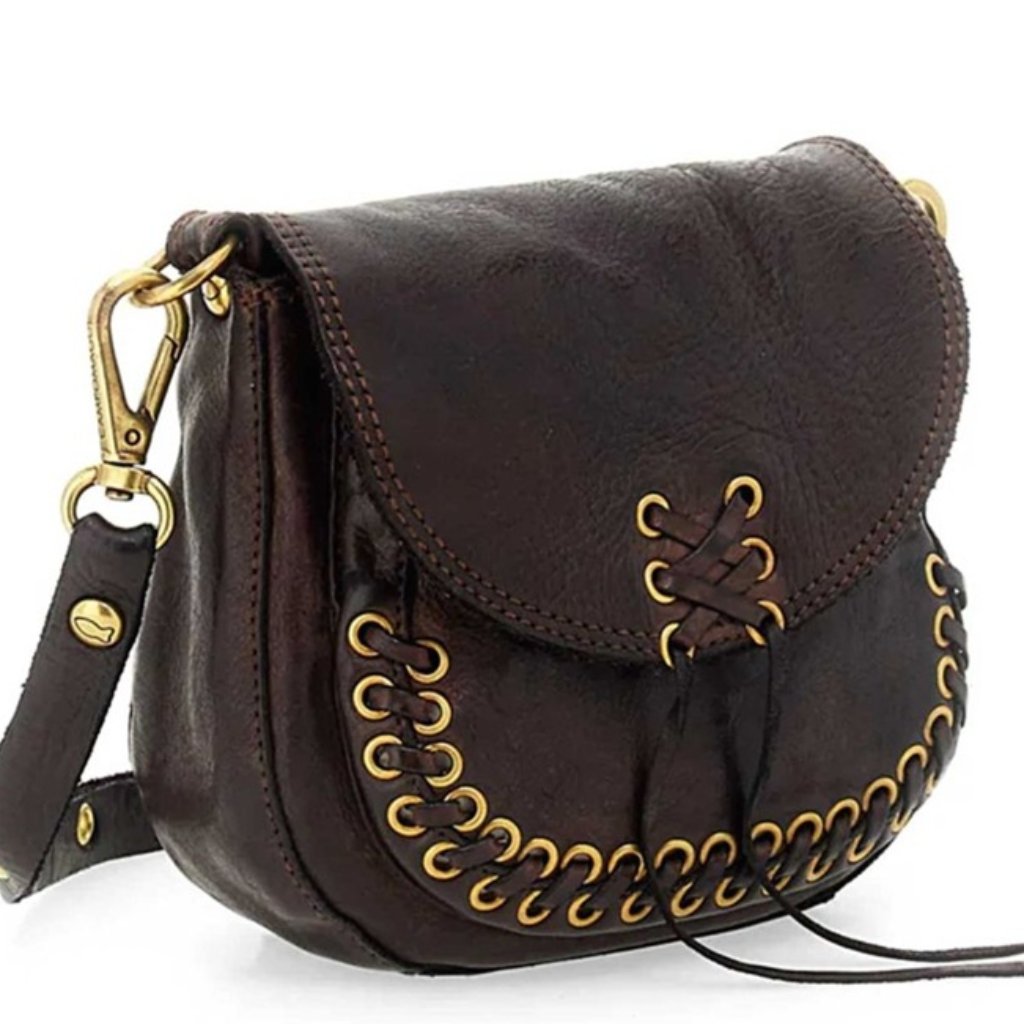 Campomaggi Dalia Leather Cross-Body Bag Nwt